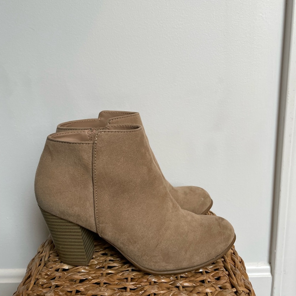 Tan Booties